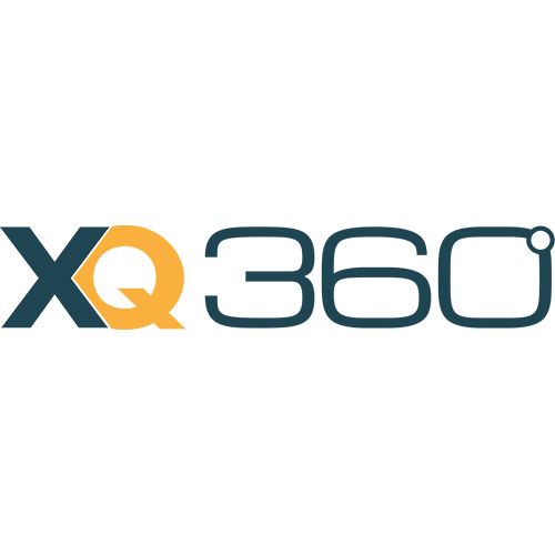 CI XQ360 logo in navy and yellow